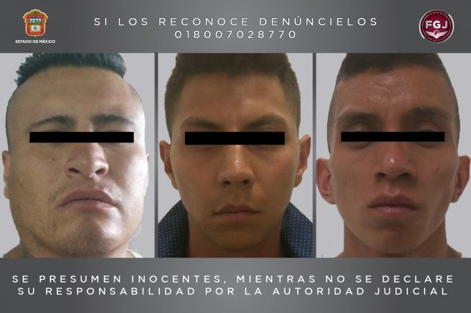 ASEGURAN A CUATRO SUJETOS ACUSADOS DE ROBO CON VIOLENCIA EN ECATEPEC ...