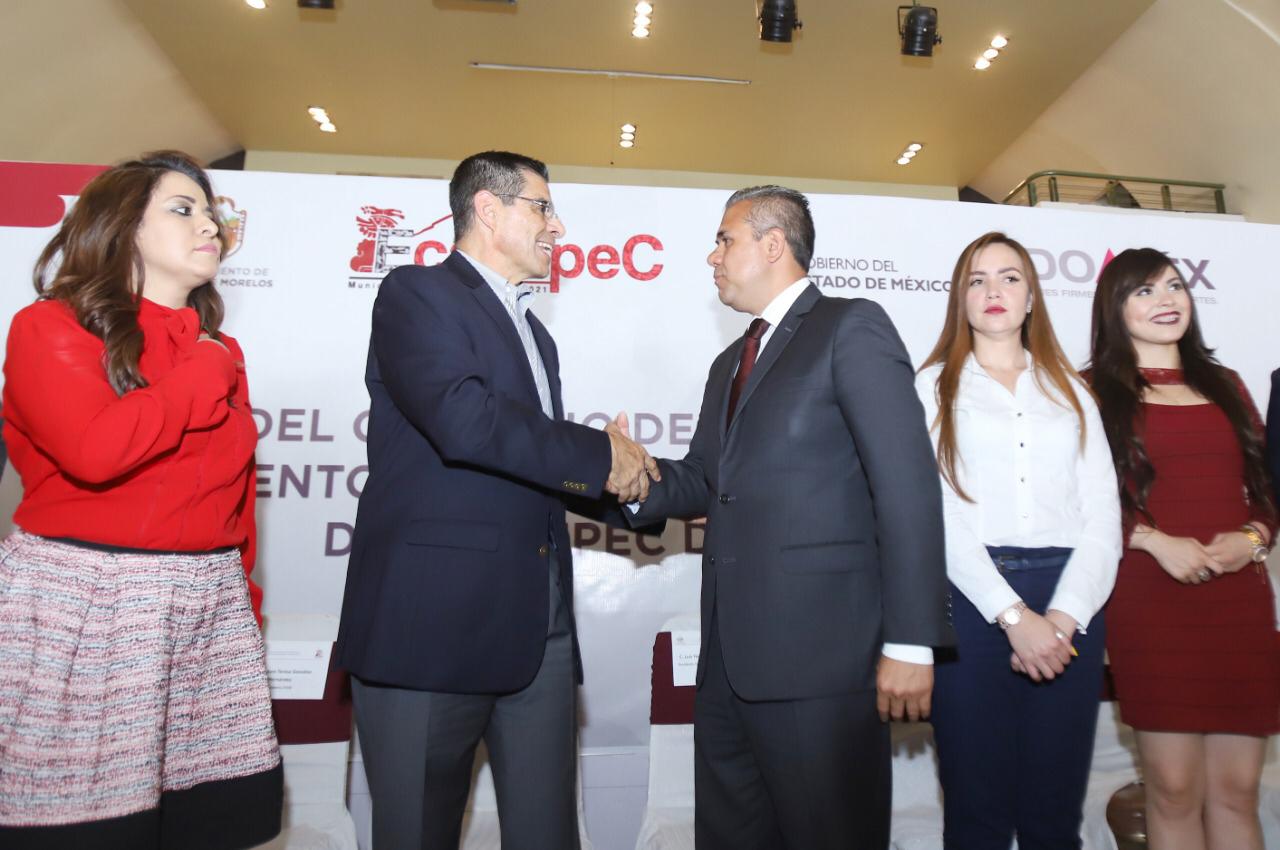 FIRMAN CONVENIO PARA ATRAER INVERSIONES Y GENERAR EMPLEOS EN ECATEPEC ...