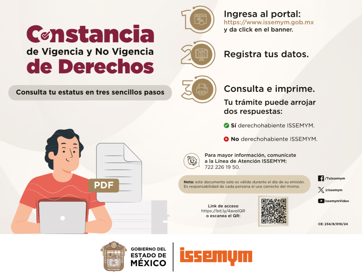 Consulta y descarga tu Constancia de Vigencia de Derechos a través del